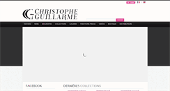 Desktop Screenshot of christopheguillarme.fr